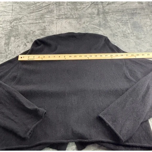 Sofie D’Hoore Cardigan W M 100% Cashmere Minimalist Quiet Luxury Soft Black Luxe - Picture 14 of 14